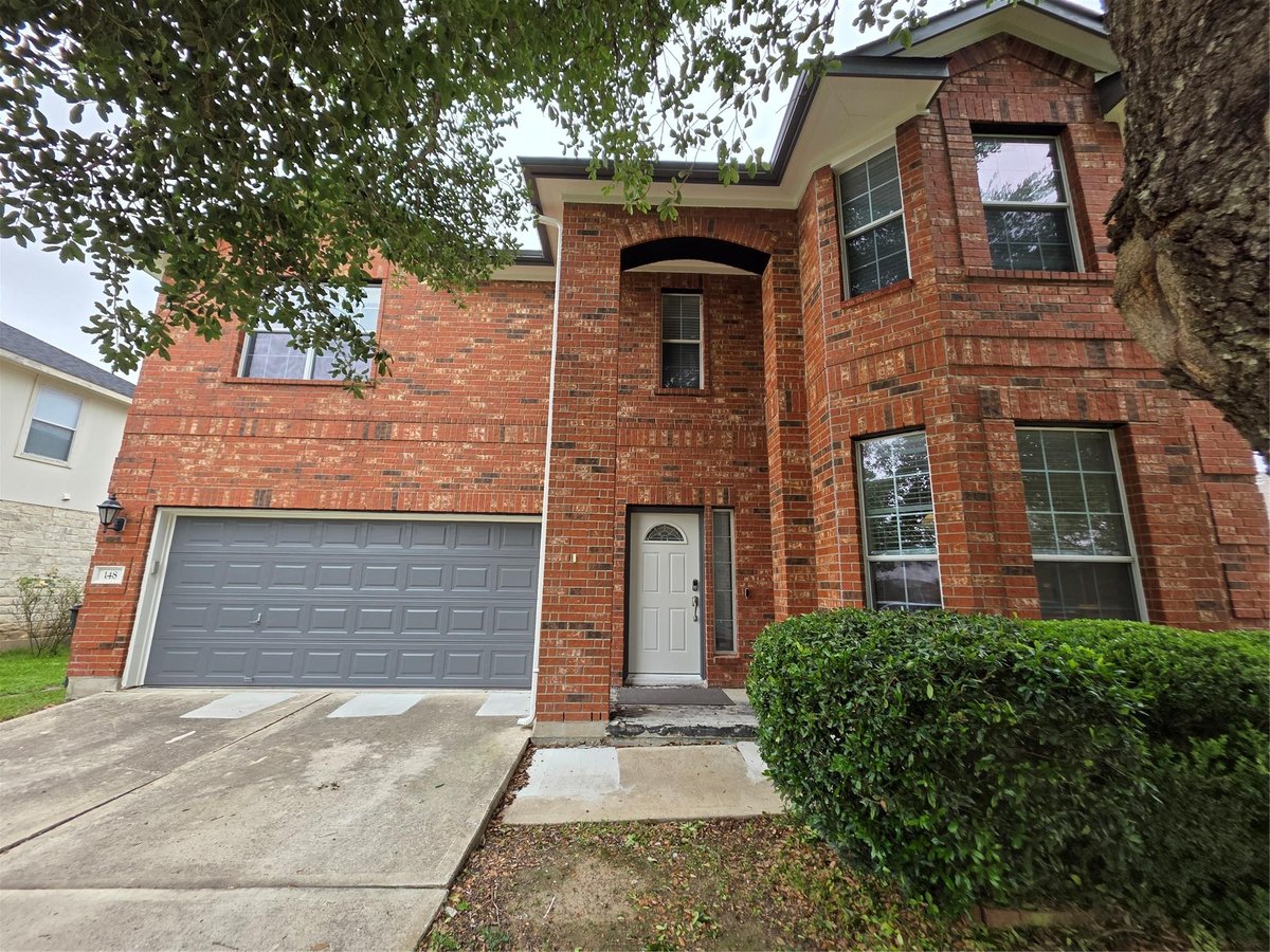View 148 Black Cap RUN in Shadow Creek Ph 2 Sec 1 148 Black Cap RUN - front exterior - Luxury home in Shadow Creek Ph 2 Sec 1, Buda, TX
