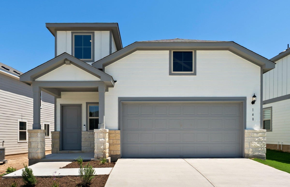 View 148 Green Berets Bnd in Sonterra 148 Green Berets Bnd - front exterior - Luxury home in Sonterra, Jarrell, TX