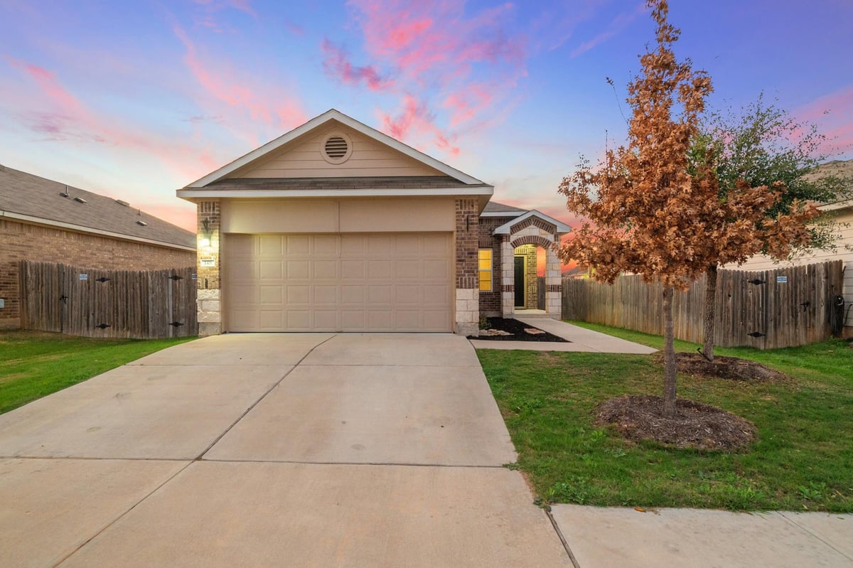 View 148 Presidential Path in Liberty Parke Sub Ph Ii 148 Presidential Path - front exterior - Luxury home in Liberty Parke Sub Ph Ii, Liberty Hill, TX