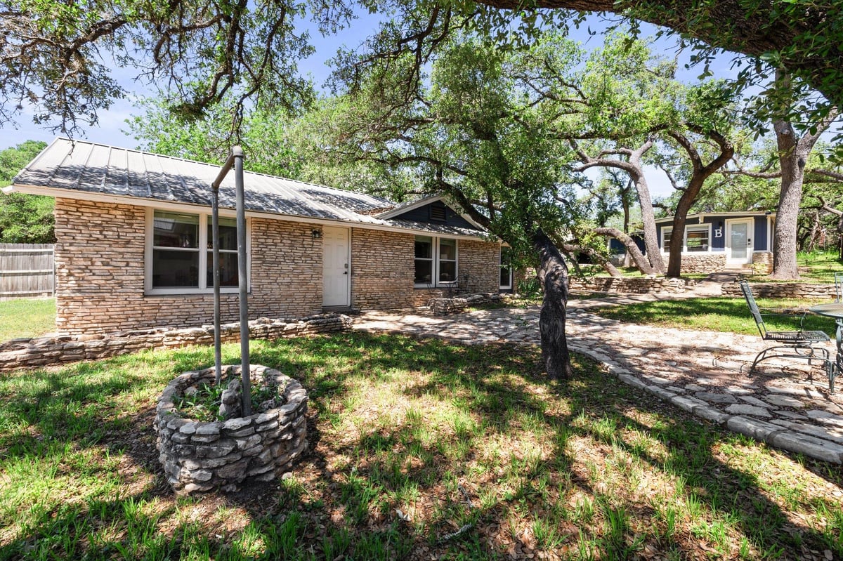 View 14802 Arrowhead Dr in Arrowhead Point 02 14802 Arrowhead Dr - front exterior - Luxury home in Arrowhead Point 02, Leander, TX