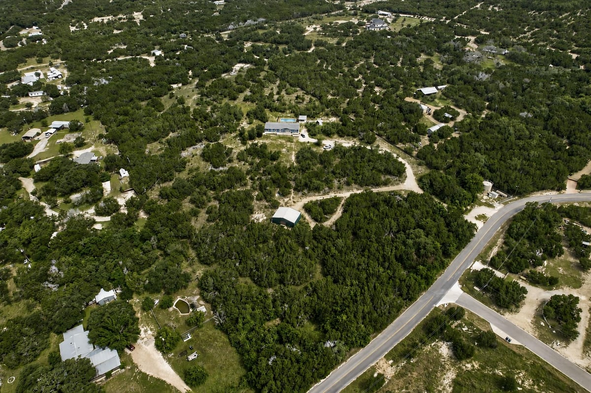 14810 Chaparral DR - front exterior - Luxury home in Roundmountain Oaks, Leander, TX