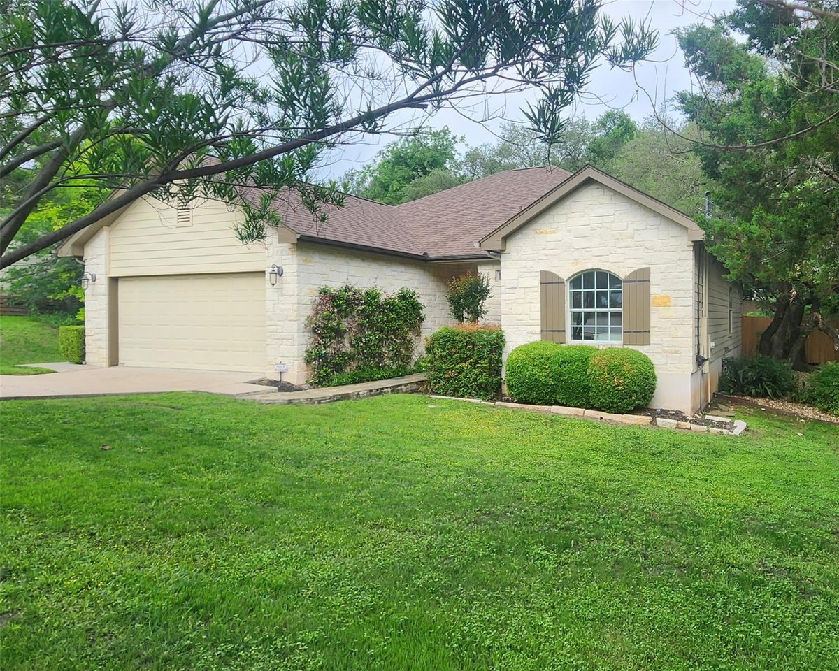 View 14911 Longbranch DR in Apache Shores Sec 05 14911 Longbranch DR - front exterior - Luxury home in Apache Shores Sec 05, Austin, TX