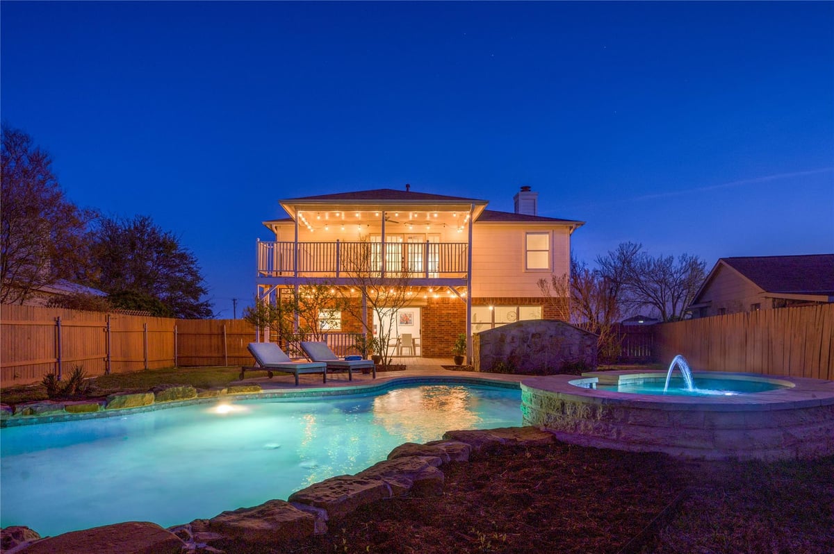 View 14912 Lantern Dr in Settlers Meadow Sec 04 14912 Lantern Dr - front exterior - Luxury home in Settlers Meadow Sec 04, Pflugerville, TX