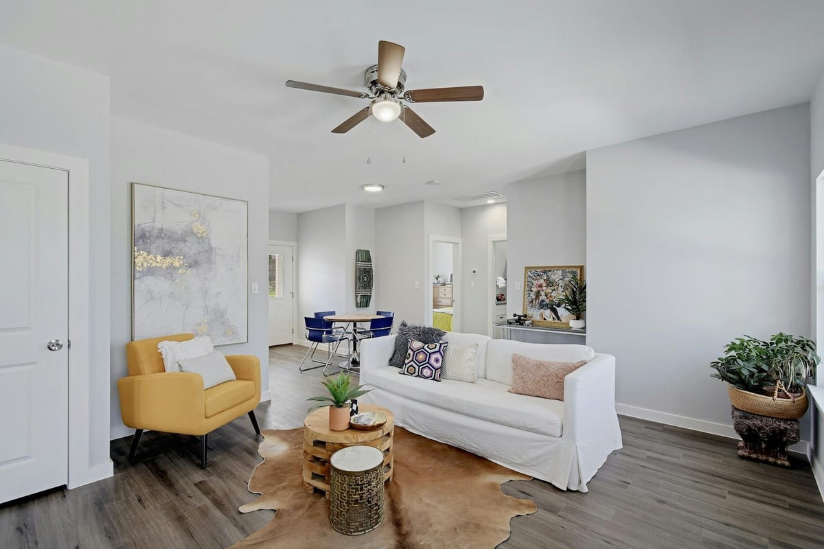 Primary bedroom at 14922 Running Deer Trl - 3 bed 2 bath home
