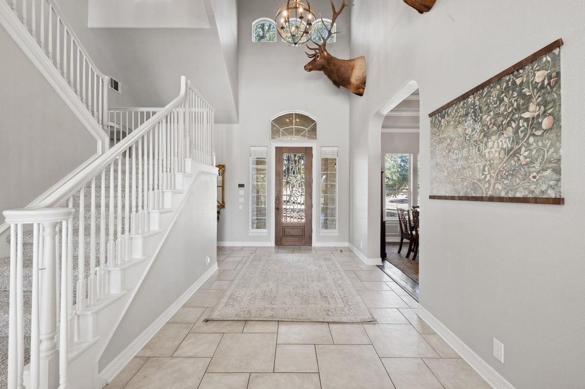 Primary bedroom at 14949 FM 1826 - 7 bed 5 bath home