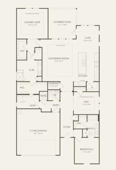 Living area at 150 Brown Thrasher Pass - 2 bed 2 bath home