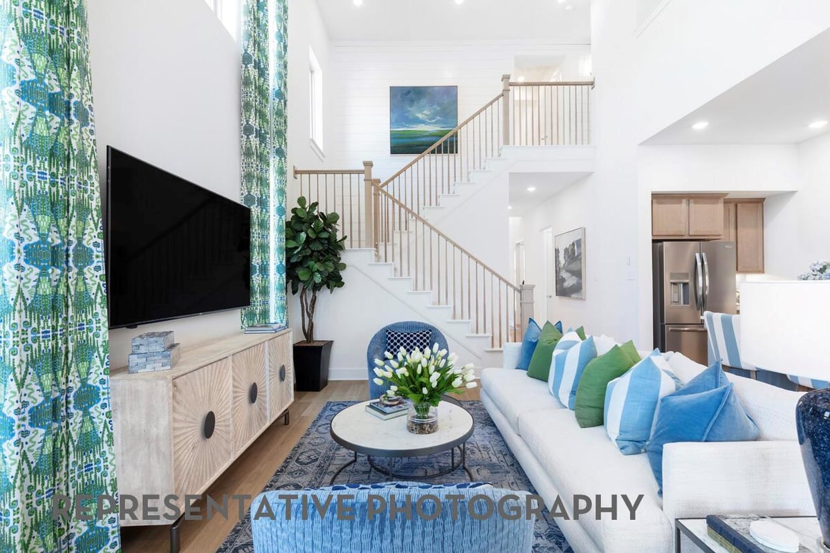 Living area at 150 High Rock Pass - 4 bed 3 bath home