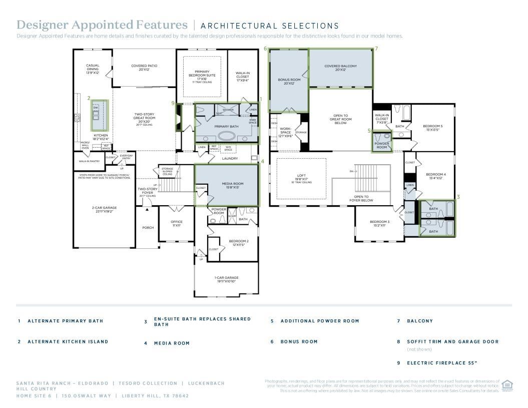 Living area at 150 Oswalt Way - 5 bed 4 bath home