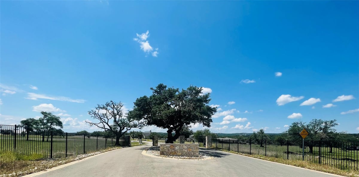 View 150 Redemption Ave in Medlin Creek Ranch Ph III 150 Redemption Ave - front exterior - Luxury lot in Medlin Creek Ranch Ph III, Dripping Springs, TX