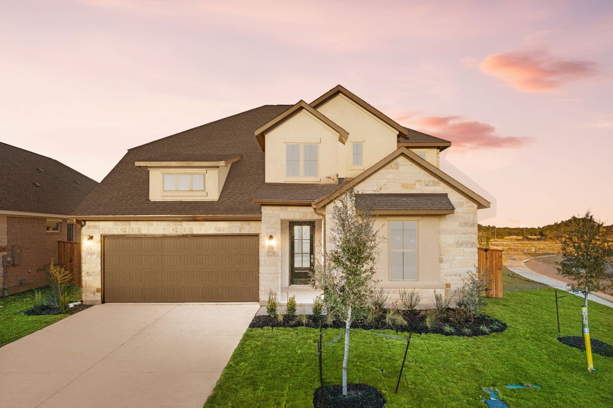View 1500 Corduroy Ln in Parmer Ranch 1500 Corduroy Ln - front exterior - Luxury home in Parmer Ranch, Georgetown, TX