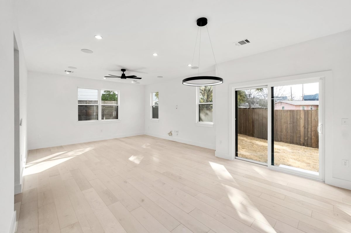 Primary bedroom at 1500 Sylvan Glade Unit #2B - 4 bed 3 bath home