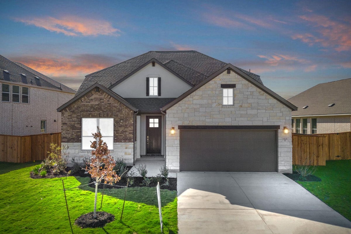 View 1501 Corduroy Ln in Parmer Ranch 1501 Corduroy Ln - front exterior - Luxury home in Parmer Ranch, Georgetown, TX