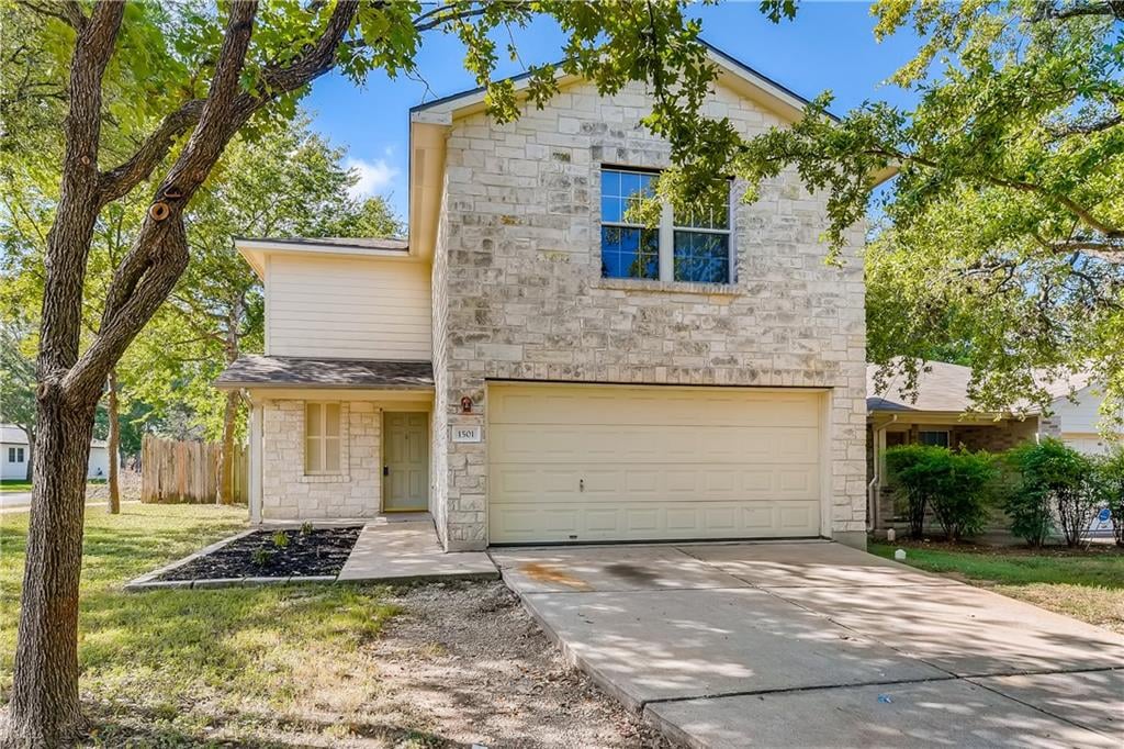 View 1501 Strickland Dr in Dittmar Crossing 1501 Strickland Dr - front exterior - Luxury home in Dittmar Crossing, Austin, TX