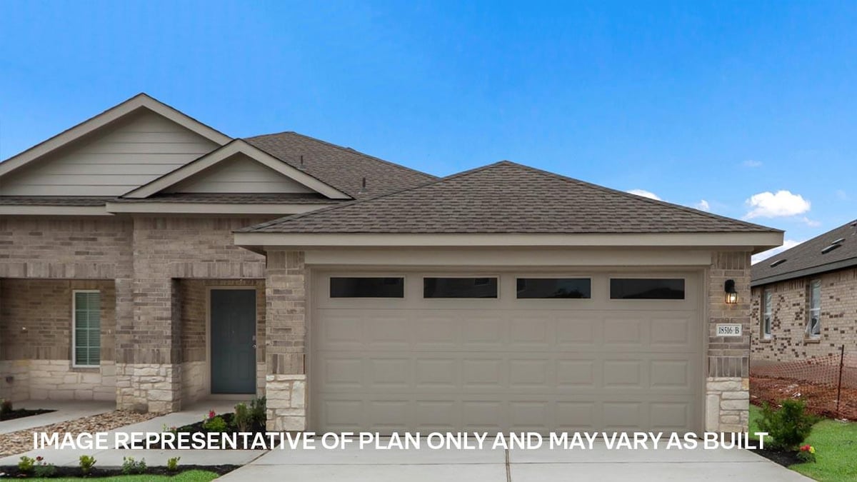 View 15013 B-Afleet Alex ST in PALOMINO 15013 B-Afleet Alex ST - front exterior - Luxury home in PALOMINO, Manor, TX