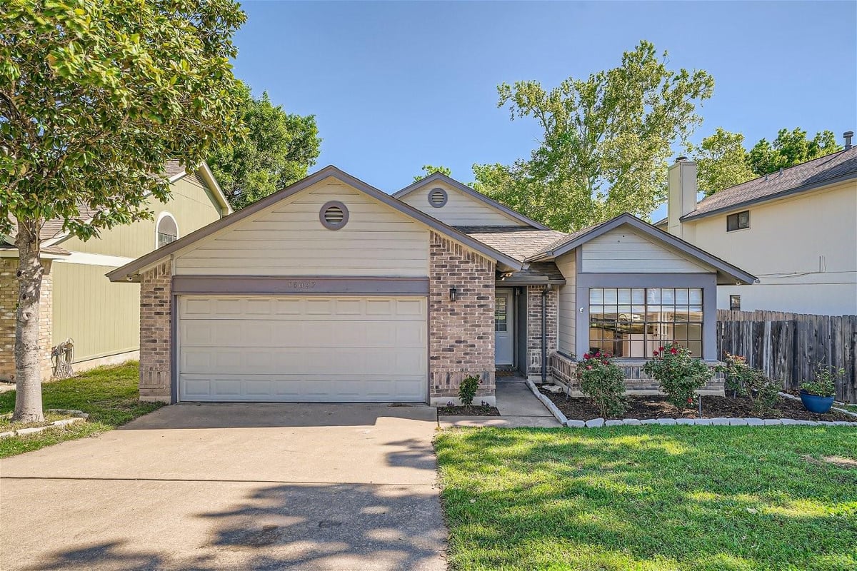 View 15027 Wells Port Dr in Wells Branch Ph E Sec 01 15027 Wells Port Dr - front exterior - Luxury home in Wells Branch Ph E Sec 01, Austin, TX