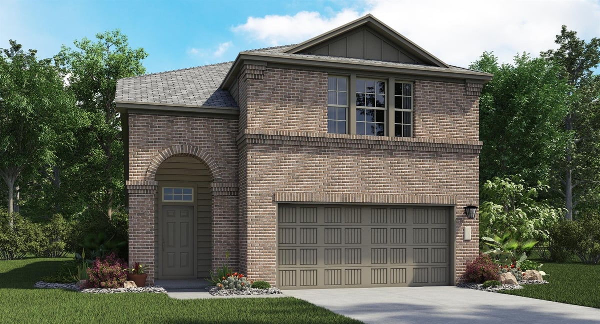 1503 Roaming Oak BND - front exterior - Luxury home in Woodfield Preserve, Georgetown, TX