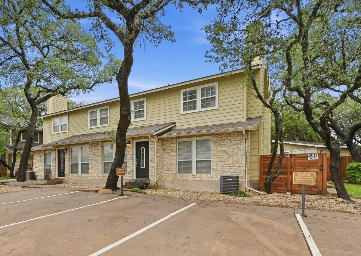 View 1504 Allen Rd Unit #B in Westlake Condo 1504 Allen Rd Unit #B - front exterior - Luxury home in Westlake Condo, Austin, TX