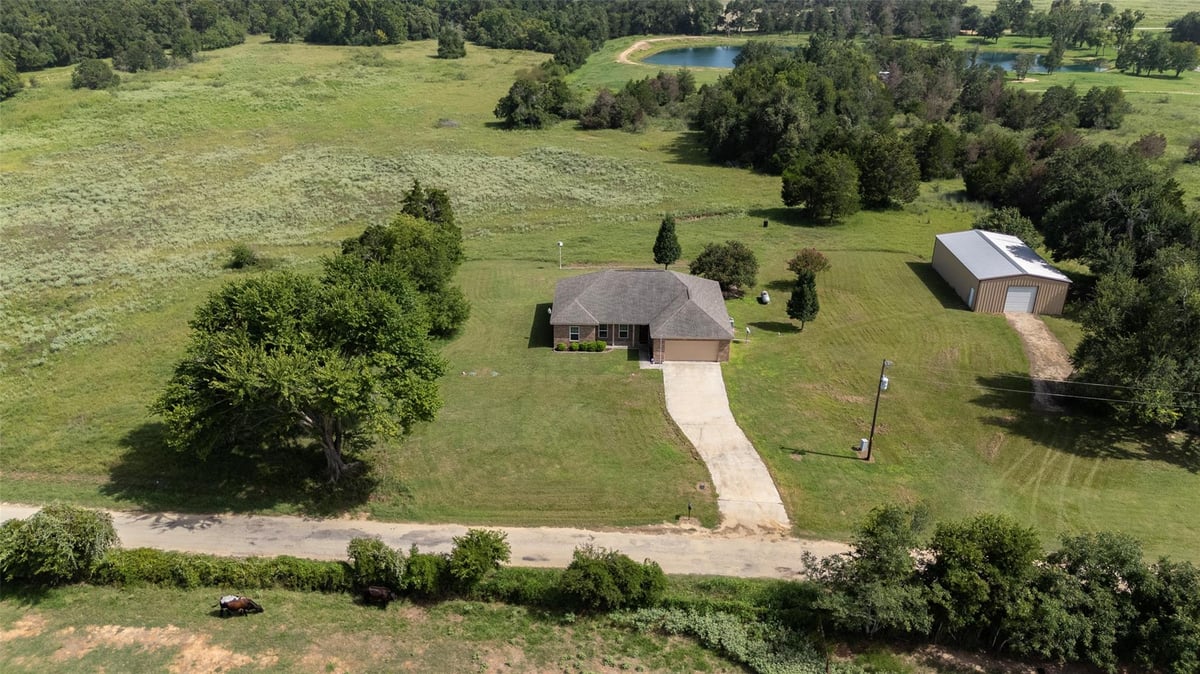 View 1504 County Road 459 in James Lewis 1504 County Road 459 - front exterior - Luxury home in James Lewis, Thorndale, TX
