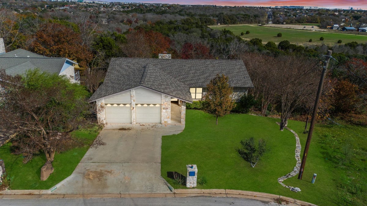 View 1504 Misty CV in Woodcliff Amd 1504 Misty CV - front exterior - Luxury home in Woodcliff Amd, Austin, TX