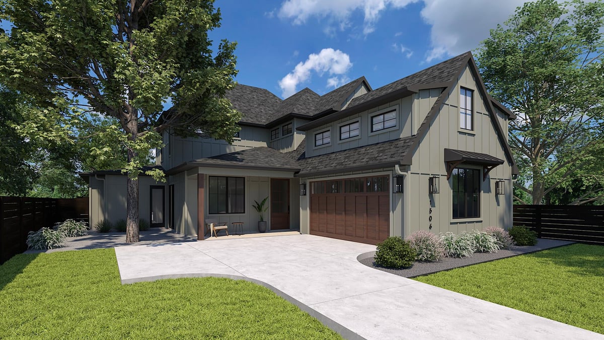 View 1506 Cullen Ave in Crestview Add Sec 01 1506 Cullen Ave - front exterior - Luxury home in Crestview Add Sec 01, Austin, TX