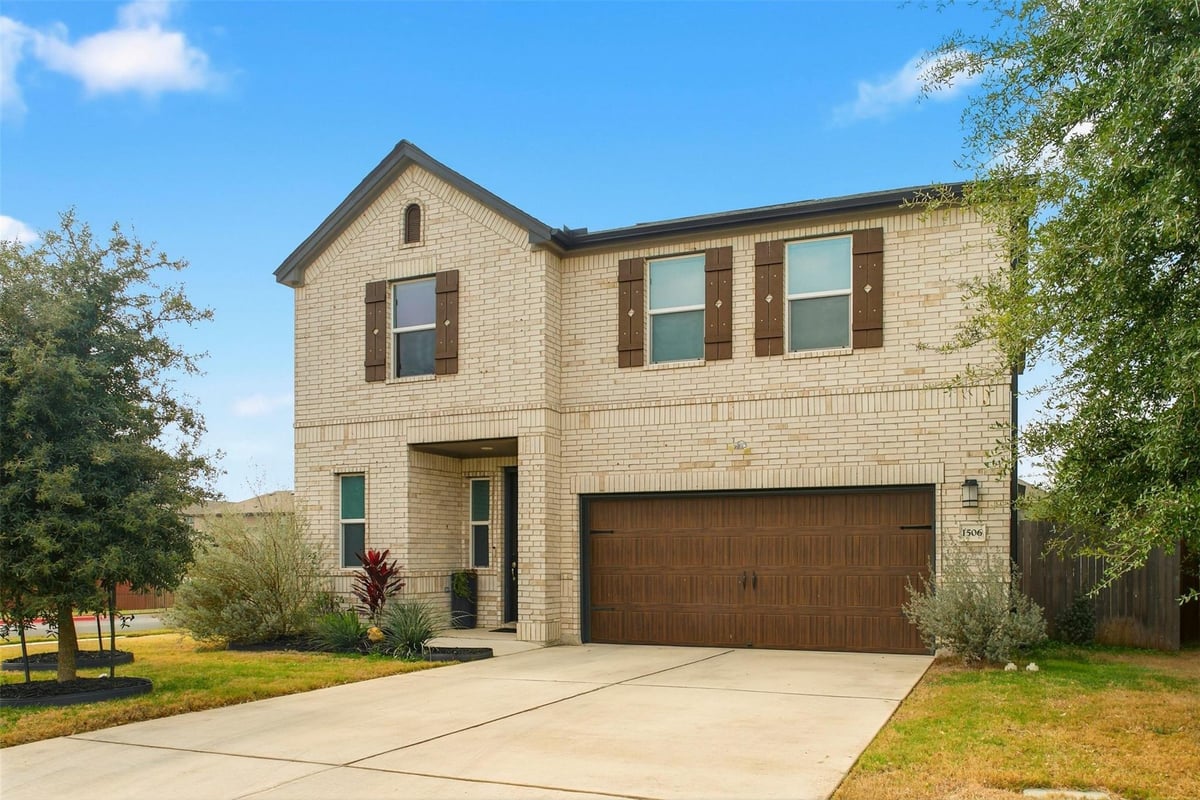 View 1506 Dragonfly LOOP in Piney Creek Bend, Sec One 1506 Dragonfly LOOP - front exterior - Luxury home in Piney Creek Bend, Sec One, Bastrop, TX