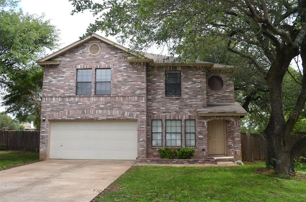 View 1507 Lit Candle CV in Westwood Sec I 1507 Lit Candle CV - front exterior - Luxury home in Westwood Sec I, Leander, TX