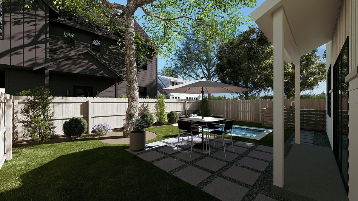 Primary bedroom at 1508 Holly St Unit #2 - 4 bed 3 bath home