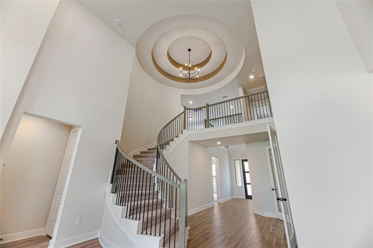 View 1508 Rodeo Ridge DR in Wolf Ranch 1508 Rodeo Ridge DR - front exterior - Luxury home in Wolf Ranch, Georgetown, TX