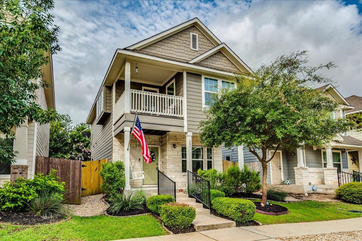 View 151 Friendship Oak DR in Blanco Vista Tr E-2 151 Friendship Oak DR - front exterior - Luxury home in Blanco Vista Tr E-2, San Marcos, TX