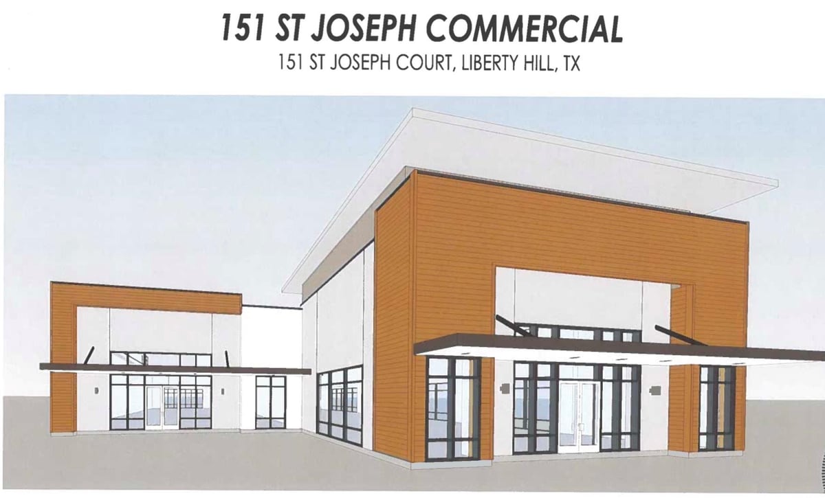 View 151 Saint Joseph Ct Unit #Building-1 in St Joseph 151 Saint Joseph Ct Unit #Building-1 - front exterior - Luxury home in St Joseph, Liberty Hill, TX