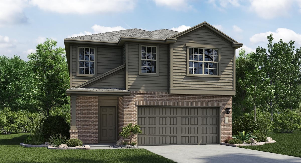 1511 Roaming Oak BND - front exterior - Luxury home in Woodfield Preserve, Georgetown, TX