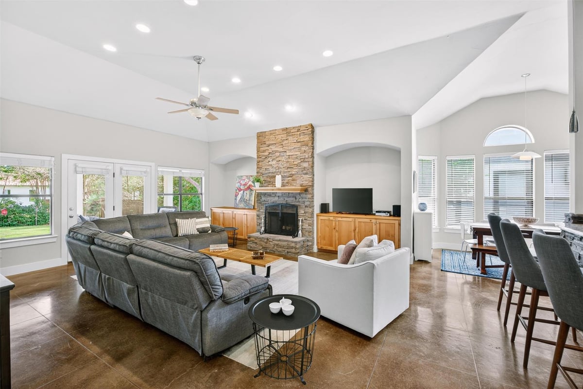 Primary bedroom at 15110 Lariat Trl - 4 bed 3 bath home