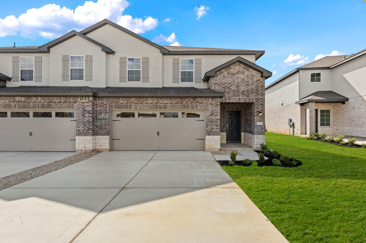 15113 - B Afleet Alex ST - front exterior - Luxury home in Palomino, Manor, TX