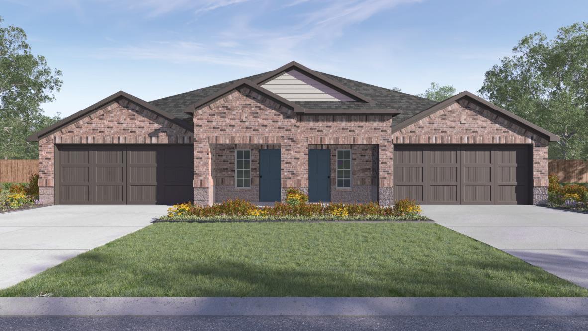 View 15117-B Afleet Alex St in PALOMINO 15117-B Afleet Alex St - front exterior - Luxury home in PALOMINO, Manor, TX
