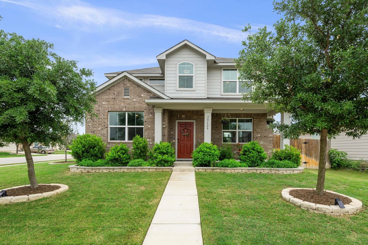 View 15125 Custis LN in AUSTIN'S COLONY 15125 Custis LN - front exterior - Luxury home in AUSTIN'S COLONY, Austin, TX