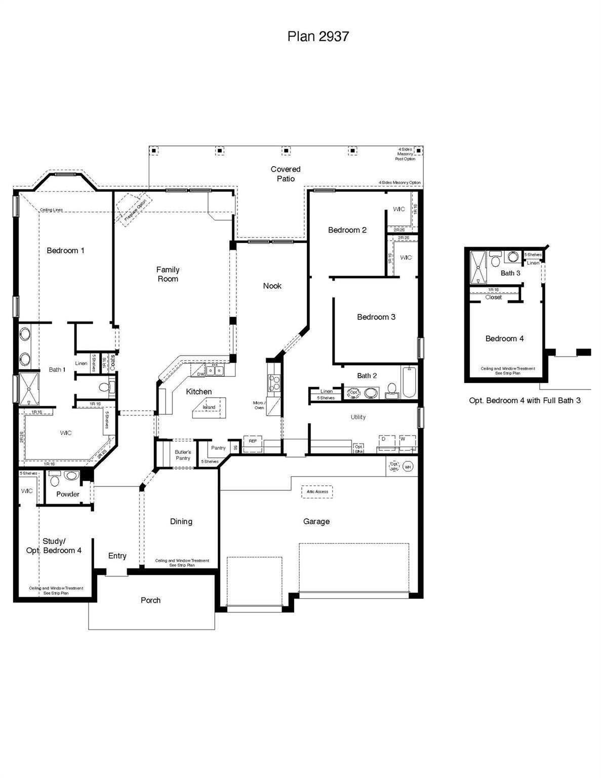 Living area at 15126 Planeview Dr - 4 bed 3 bath home