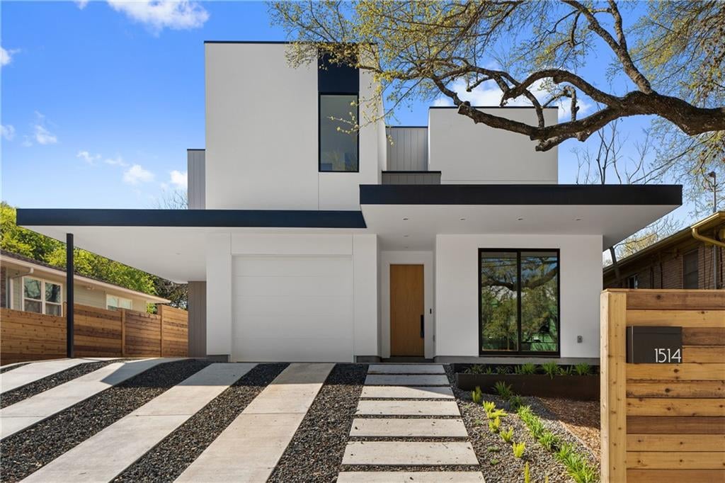 View 1514 Chelsea Ln in Travis Heights 1514 Chelsea Ln - front exterior - Luxury home in Travis Heights, Austin, TX