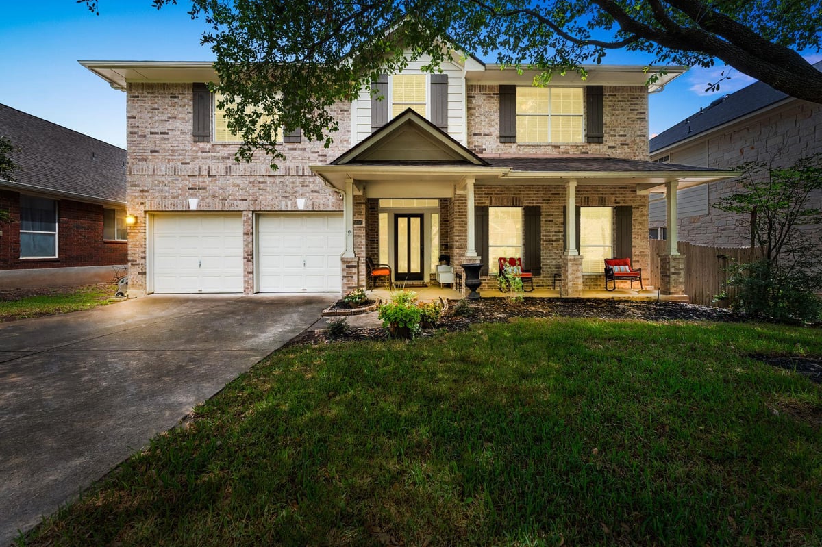 View 15150 Galena Dr in Davis Spring Sec 03-C 15150 Galena Dr - front exterior - Luxury home in Davis Spring Sec 03-C, Austin, TX