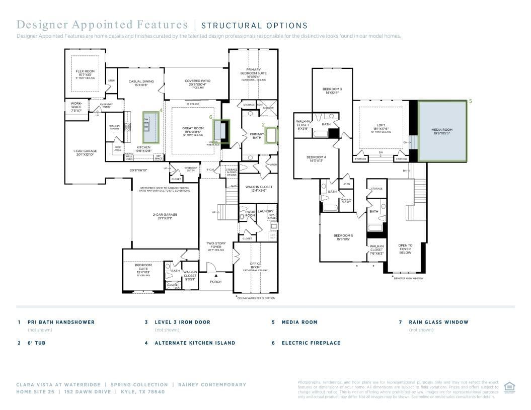 Primary bedroom at 152 Dawn Dr - 4 bed 4 bath home