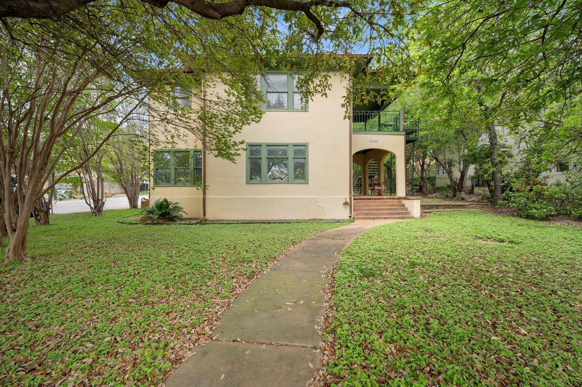 View 1520 Enfield RD in Enfield B 1520 Enfield RD - front exterior - Luxury home in Enfield B, Austin, TX