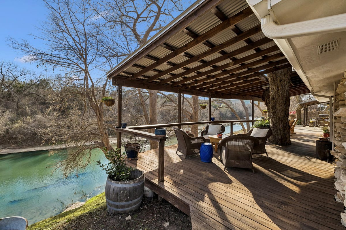 Living area at 1520 Rocky River Rd - 4 bed 3 bath home