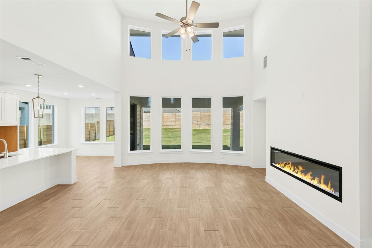 View 1520 Rodeo Ridge DR in Wolf Ranch 1520 Rodeo Ridge DR - front exterior - Luxury home in Wolf Ranch, Georgetown, TX