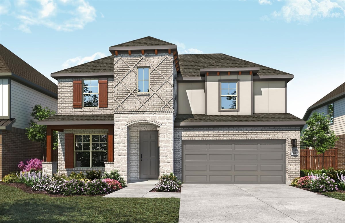 View 15201 Peach Rise DR in Newhaven 15201 Peach Rise DR - front exterior - Luxury home in Newhaven, Manor, TX