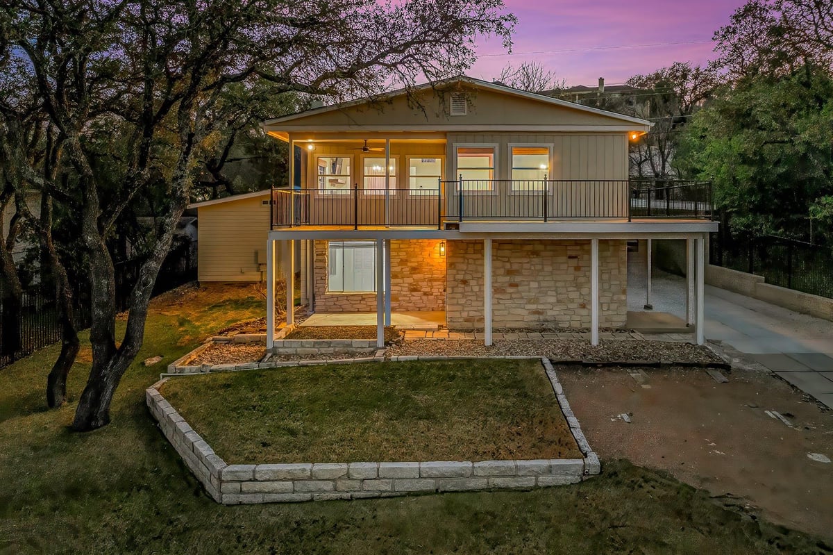 View 15207 Back Of The Moon ST in Travis Landing 15207 Back Of The Moon ST - front exterior - Luxury home in Travis Landing, Austin, TX
