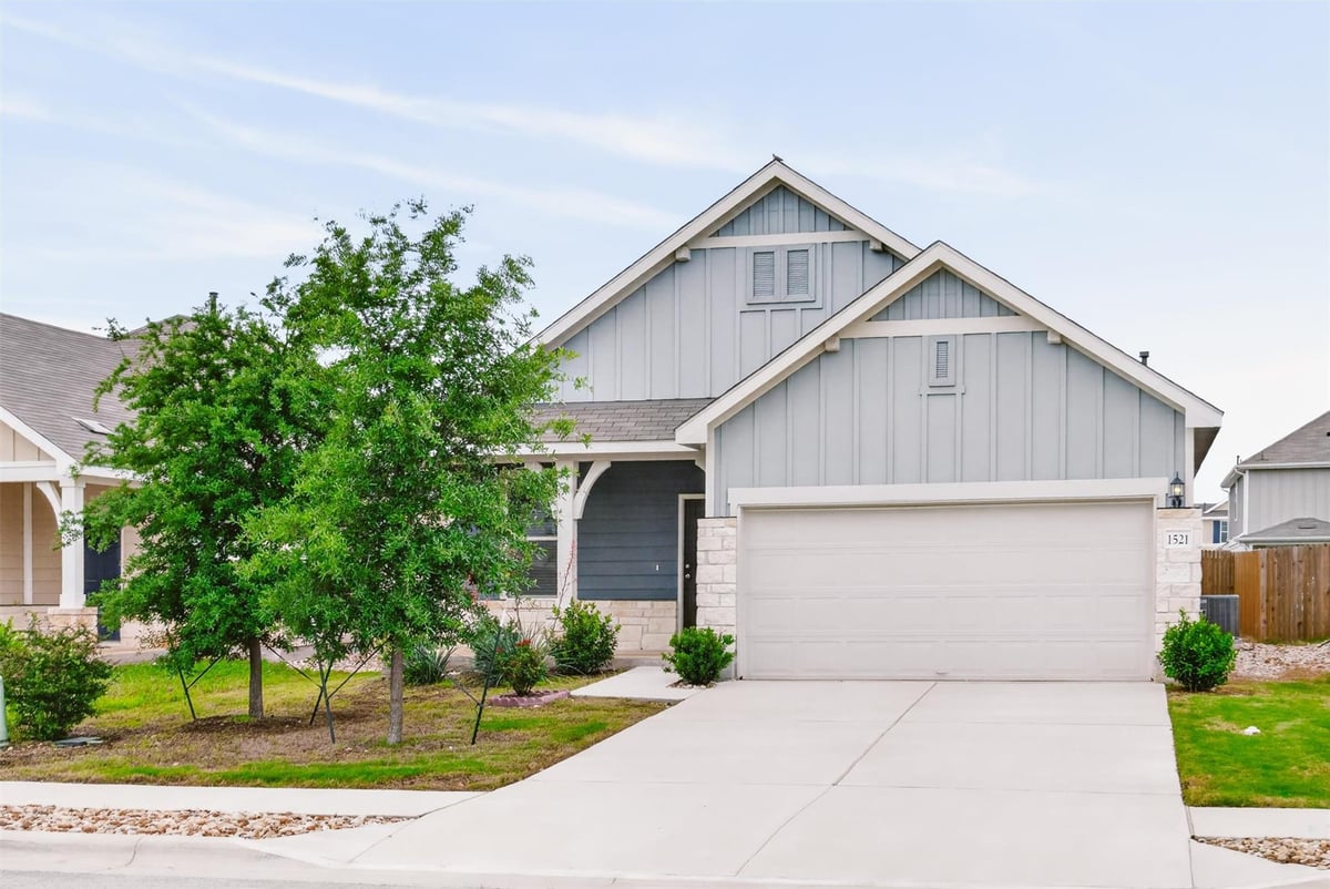 View 1521 Hope Ranch Rd in Reserve/North Fork Sub 1521 Hope Ranch Rd - front exterior - Luxury home in Reserve/North Fork Sub, Leander, TX