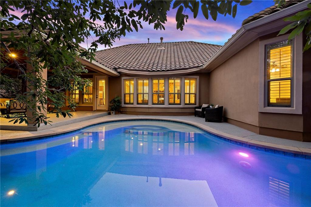 View 15212 Swiss Alps Ct in Falconhead West Ph 1 Sec 2 & 15212 Swiss Alps Ct - front exterior - Luxury home in Falconhead West Ph 1 Sec 2 &, Austin, TX