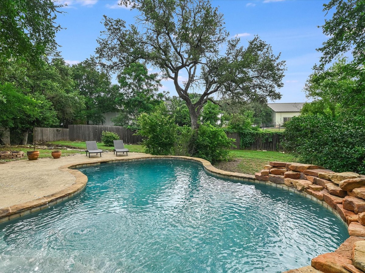View 15214 Nightingale Ln in Cardinal Hills Unit 01 15214 Nightingale Ln - front exterior - Luxury home in Cardinal Hills Unit 01, Austin, TX