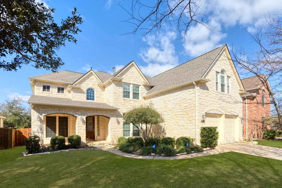 View 15215 Thatcher Dr in Davis Spring Sec 03-D Amd 15215 Thatcher Dr - front exterior - Luxury home in Davis Spring Sec 03-D Amd, Austin, TX