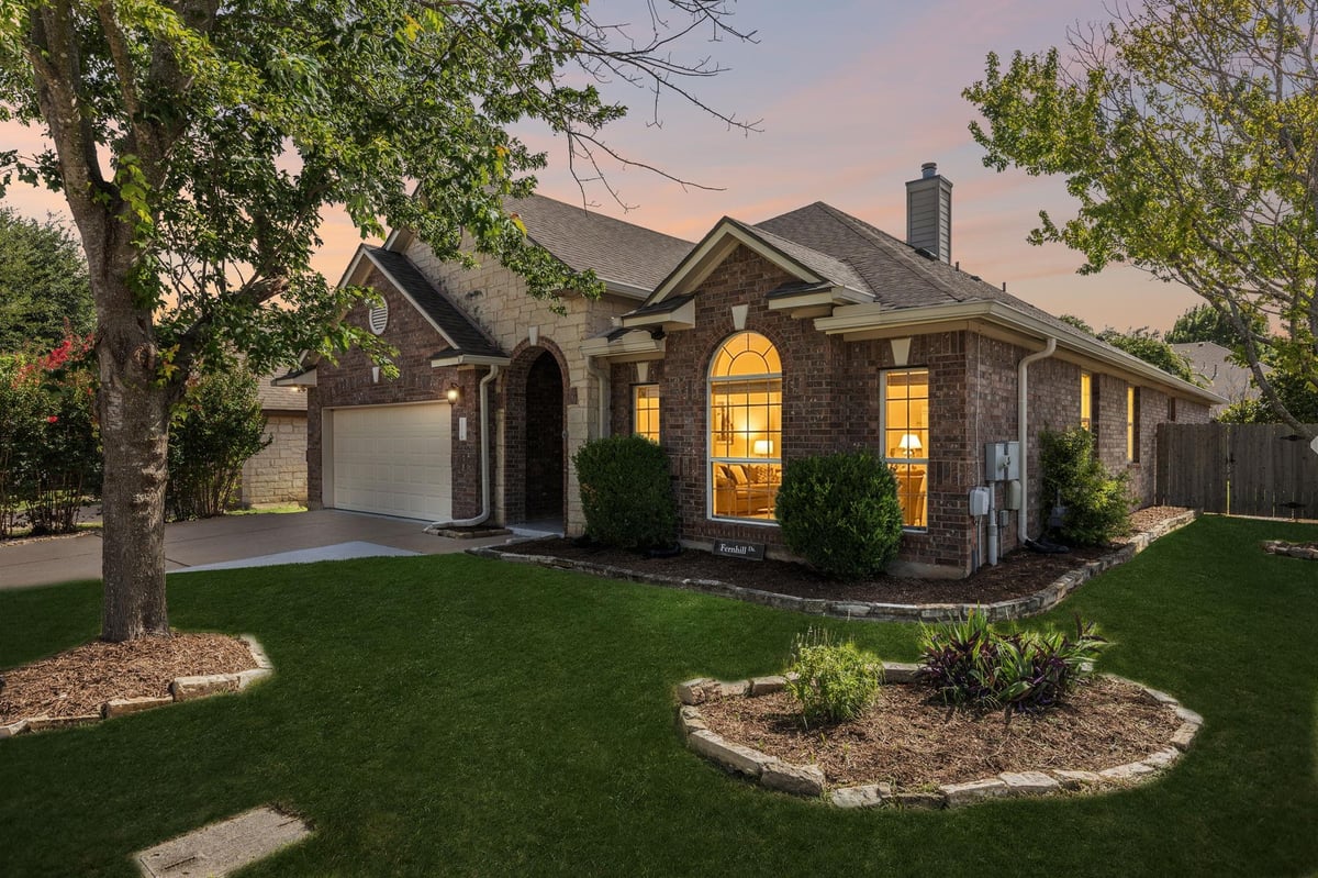 View 15232 Fernhill DR in Avery South Sec 02 Ph 03 15232 Fernhill DR - front exterior - Luxury home in Avery South Sec 02 Ph 03, Austin, TX