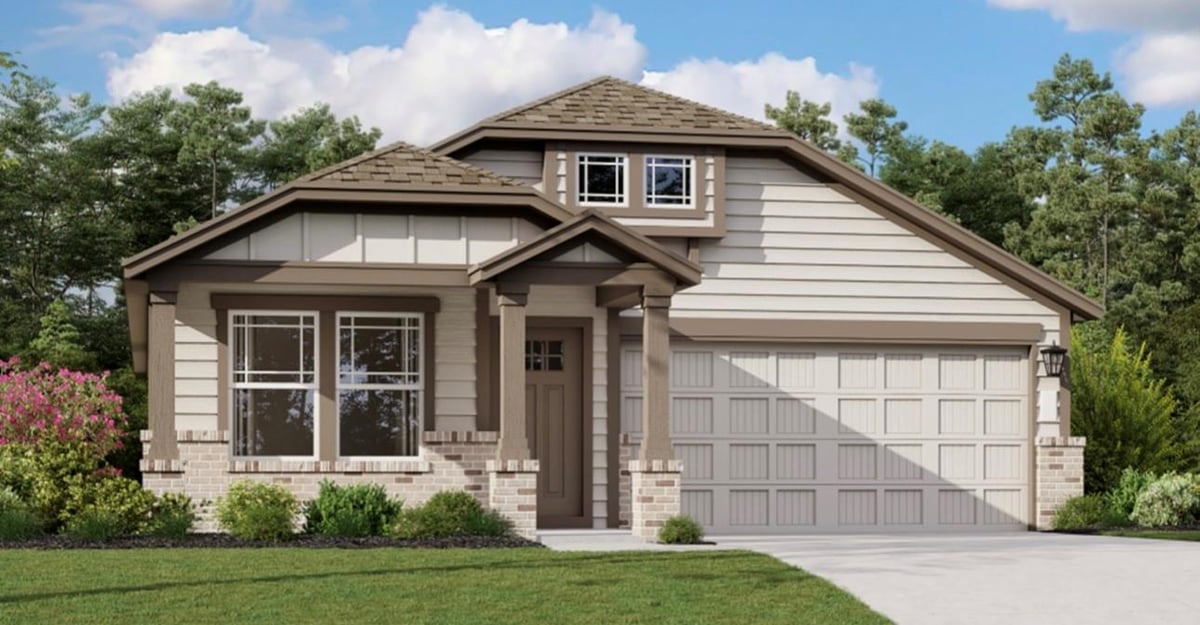 153  Sormonne Loop - front exterior - Luxury home in Waterstone, Kyle, TX